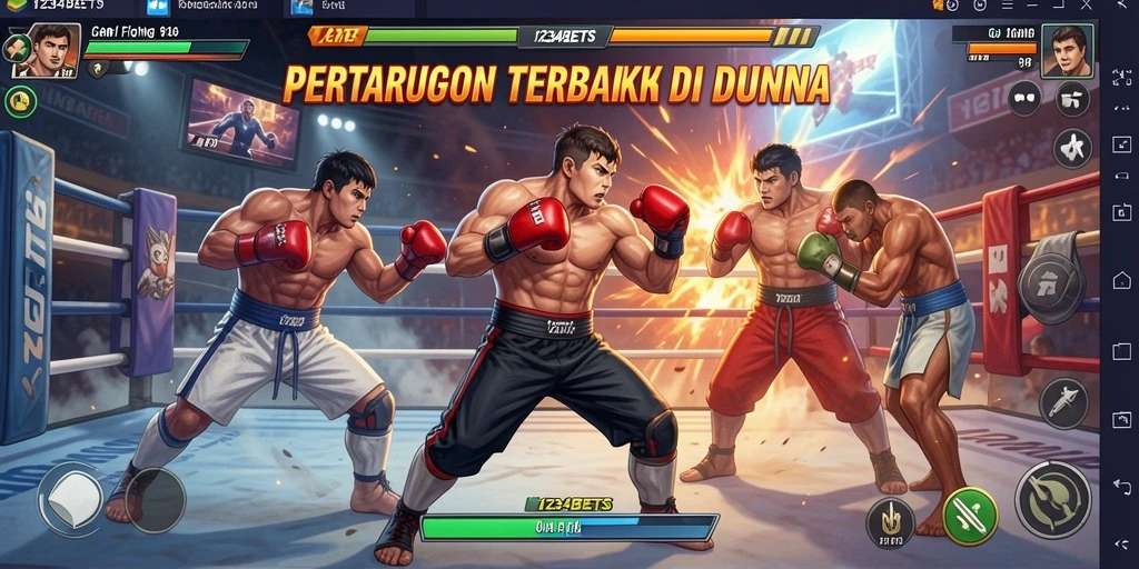 Gameplay mendebarkan di 1234BETS dengan pertarungan spektakuler.