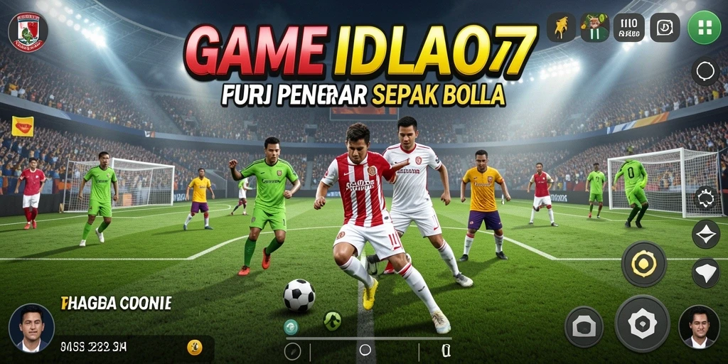 Tampilan gameplay BOLA07 yang menarik dengan fitur Idle.