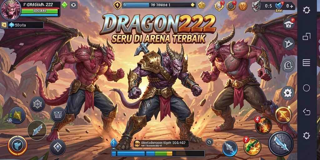 Gameplay mendebarkan di DRAGON222 dengan pertarungan seru antar karakter.