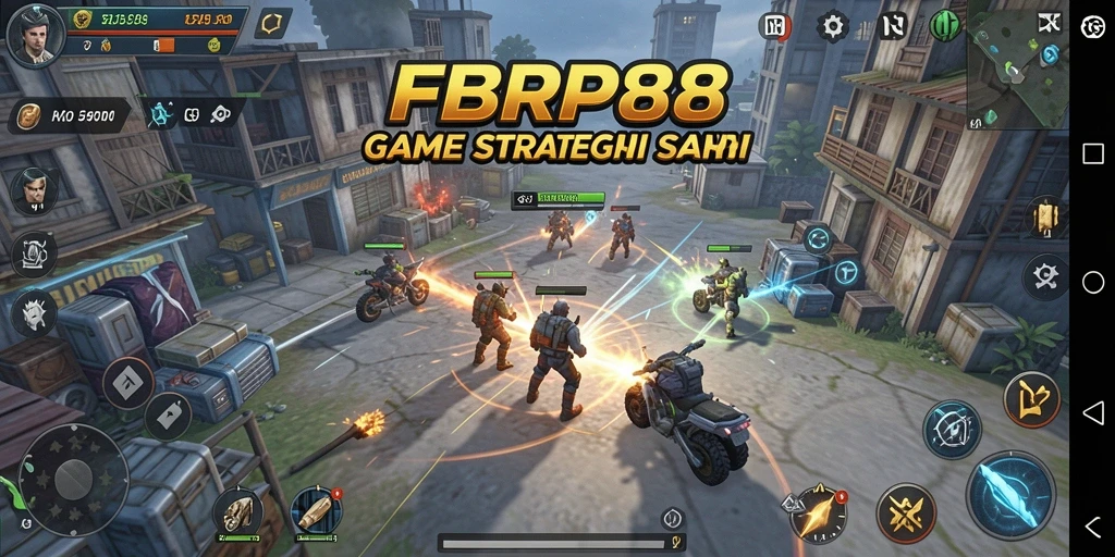 Tangkapan layar FBRP88 menunjukkan momen epik di medan perang SLG.