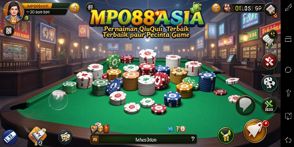 Screenshot gameplay QiuQiu yang seru dan menantang di MPO88ASIA.