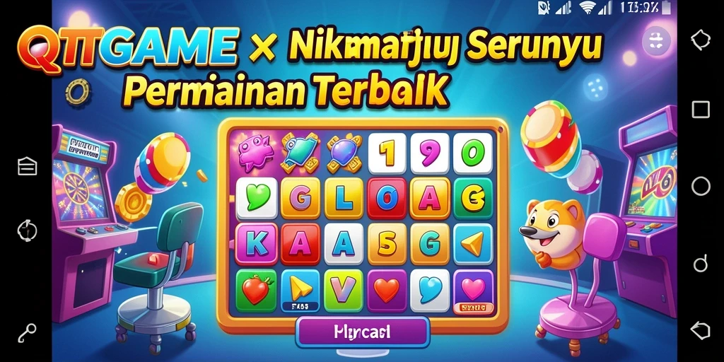 Screenshot QTGAME menunjukkan momen seru pertandingan Bingo.