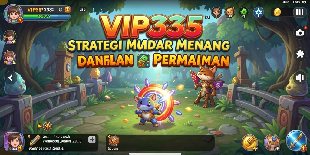 Gameplay seru dengan strategi mendalam dalam VIP333